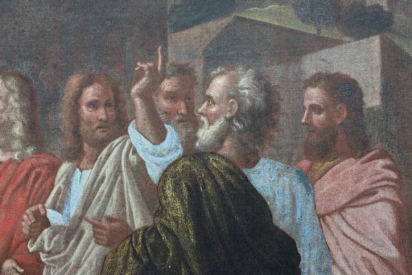 The Sacrament of the Ordination, a brilliant and grand Baroque masterpiece after the original by Nicolas Poussin’s (1594 – 1665)