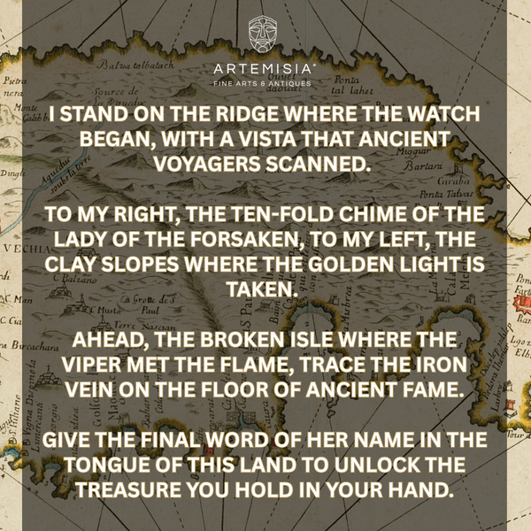 Contemporary art treasure hunt in Malta 2026 — Mihrab print by Norbert Francis Attard