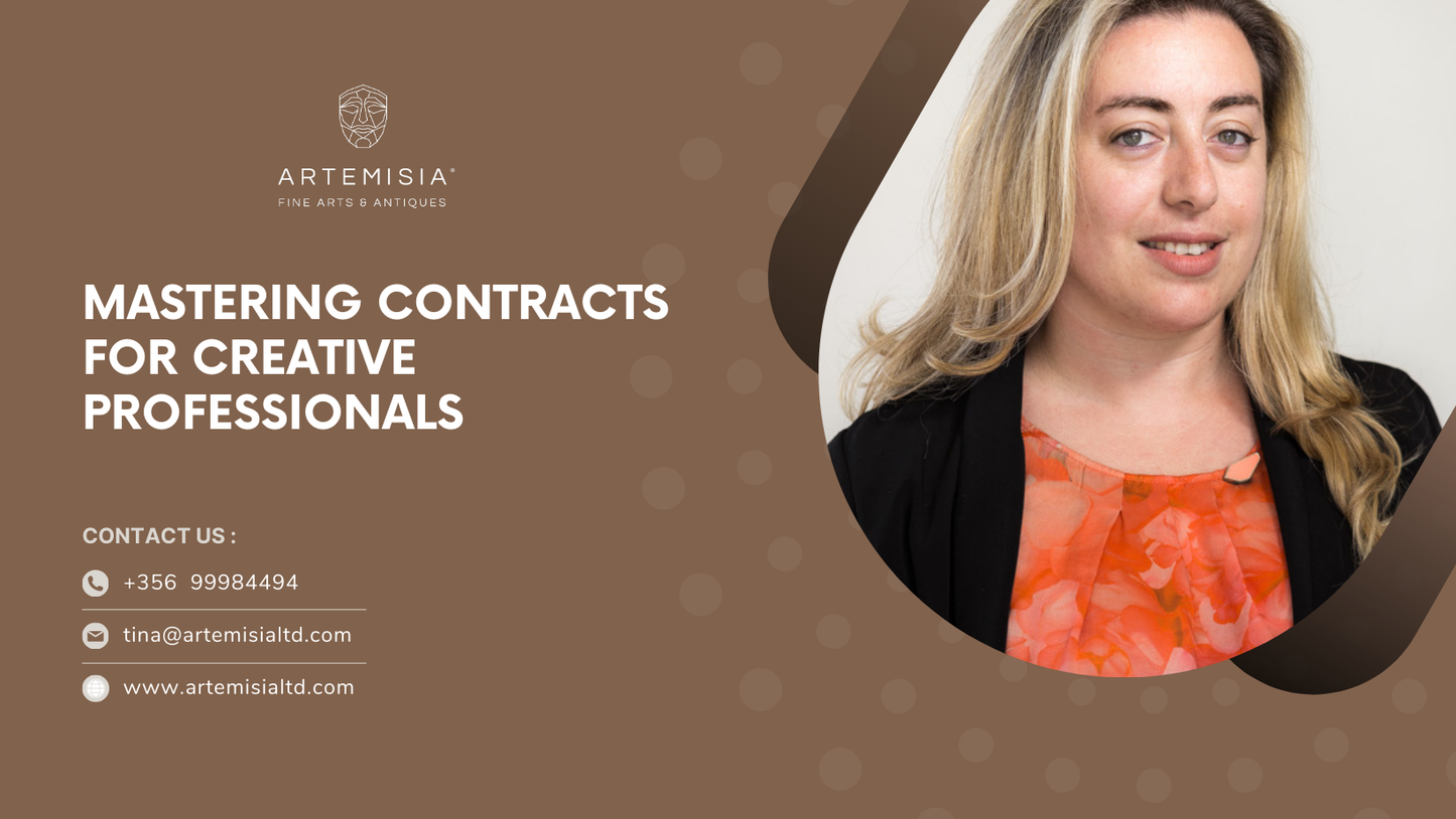 Mastering Contracts for Creative Professionals, 30th October, 6.30-8pm