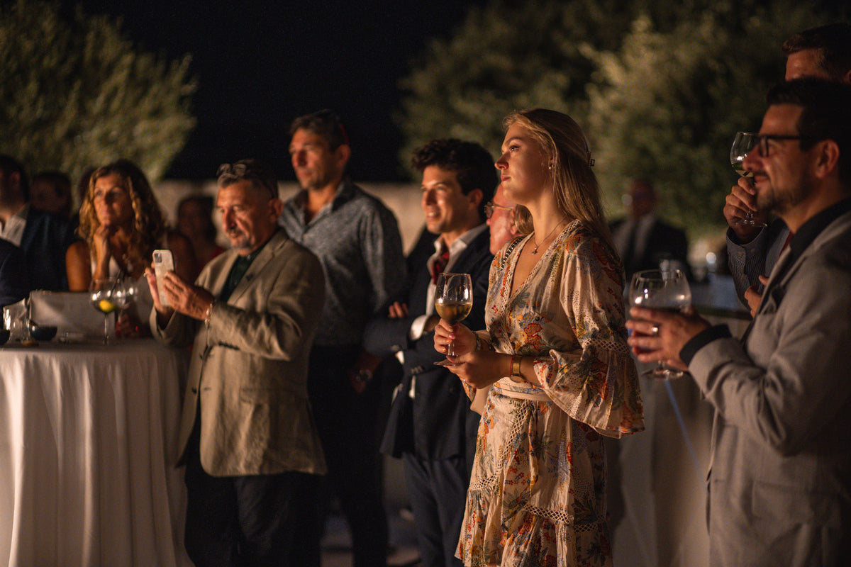 guests at artemisia fine arts and antiques vips