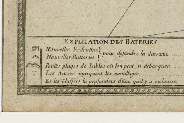 A beautiful French Map titled 'Nouvelle Carte De L’isle De Malthe' by Henri Michelot, Laurent Bremont dedicated to Chev. Jean Philippe d'Orleans (1718)