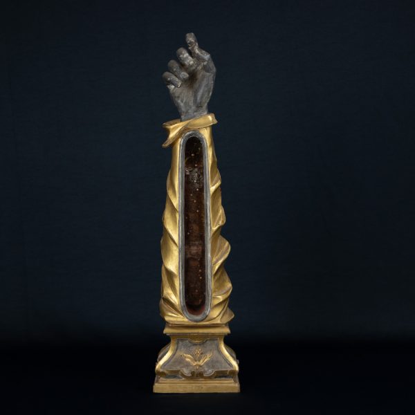 [Sold] An Exquisite Bavarian Reliquary Containing the Forearm of St. Gereon