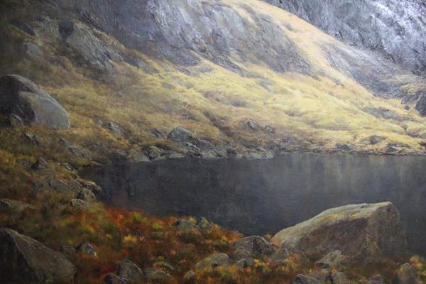 A Grand Victorian Masterpiece Portraying the Picturesque Llyn Idwal, Snowdonia, Isaac Cooke, RBA (1846–1922)