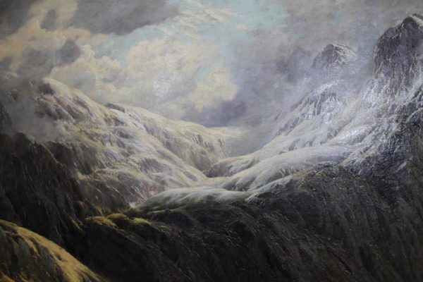 A Grand Victorian Masterpiece Portraying the Picturesque Llyn Idwal, Snowdonia, Isaac Cooke, RBA (1846–1922)