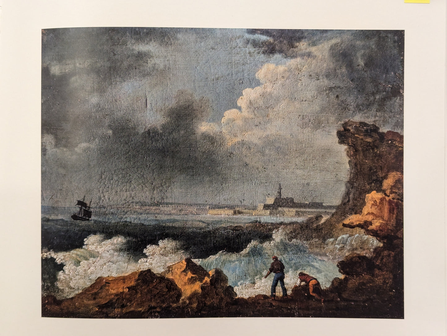 A Sublime Stormy Coastal Scene, Attr. to Giovanni Schranz (1794-1882)