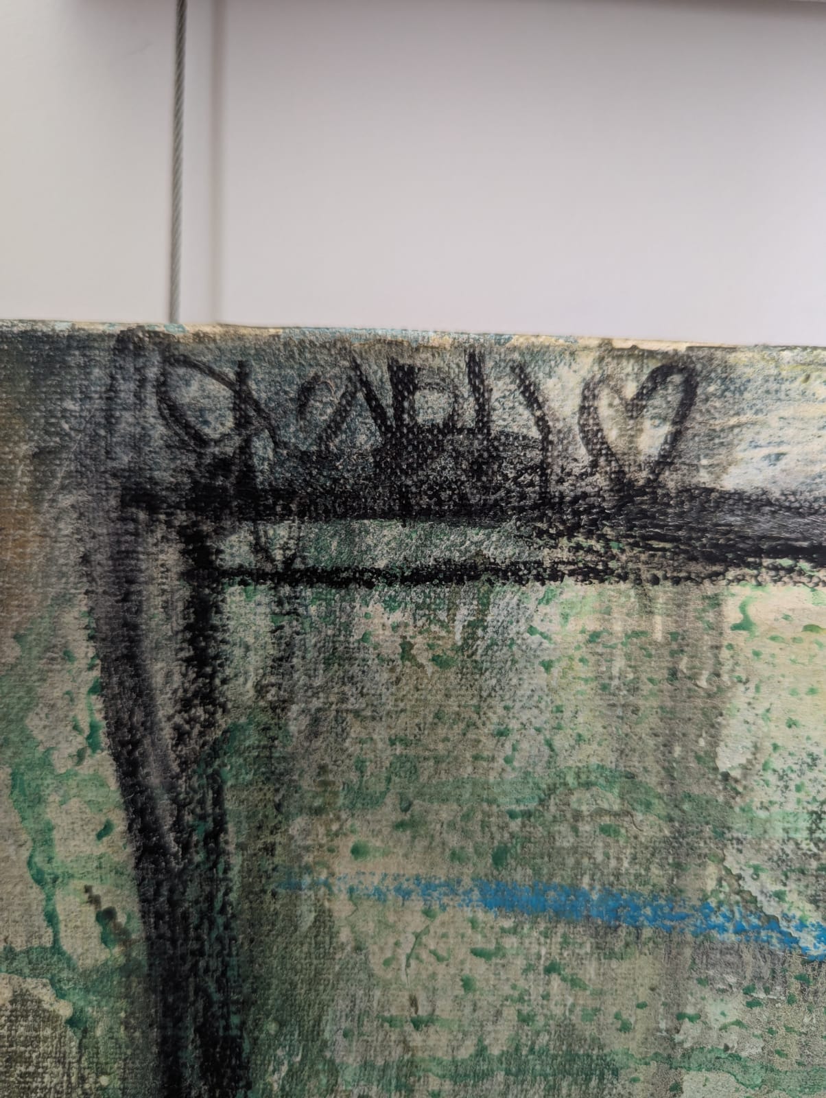 Abstracted Inverted Face - Davida Allen (Australian, b. 1949) | Contemporary Australian Art