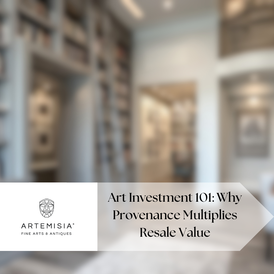 Art Investment 101: Why Provenance Multiplies Resale Value 📈
